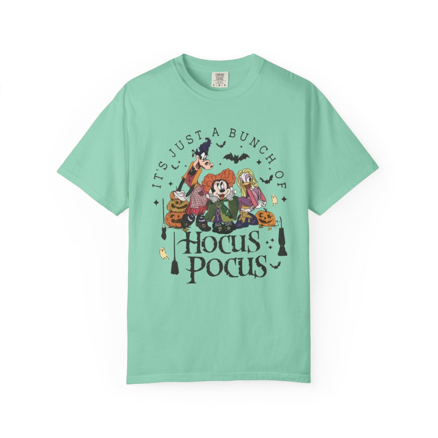 Hocus Pocus Halloween T-Shirt — "It's Just a Bunch of Hocus Pocus" Vintage Witch Tee