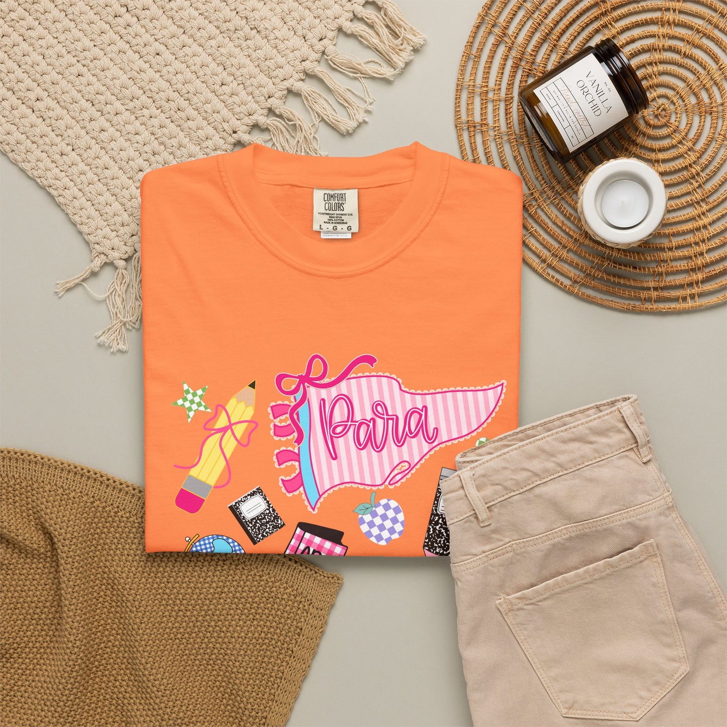 Retro 'Para' Collage T-Shirt — 90s Aesthetic Phone & Makeup Graphic Tee