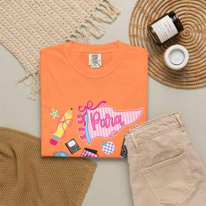 Retro 'Para' Collage T-Shirt — 90s Aesthetic Phone & Makeup Graphic Tee