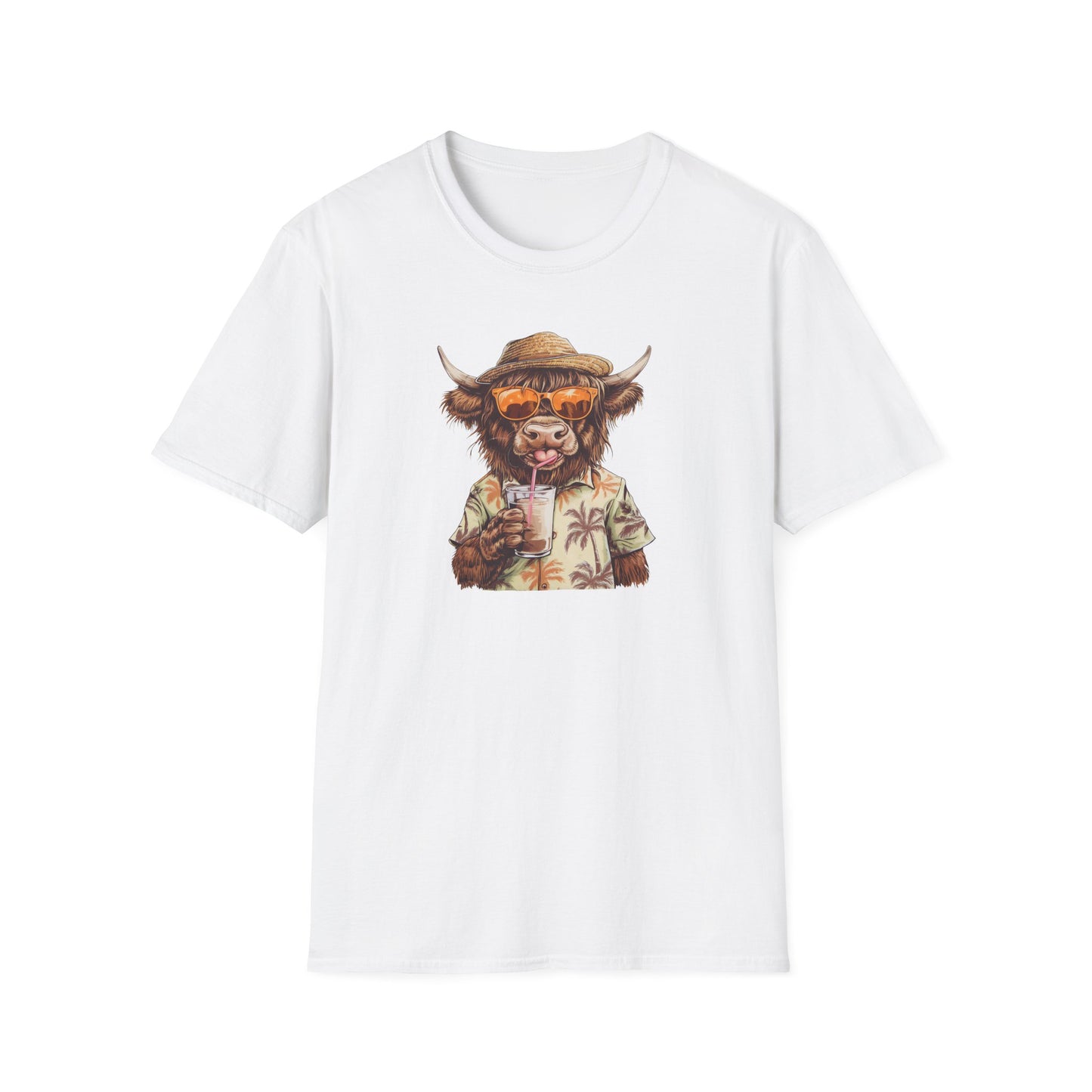Panama Jack Highland cow tee