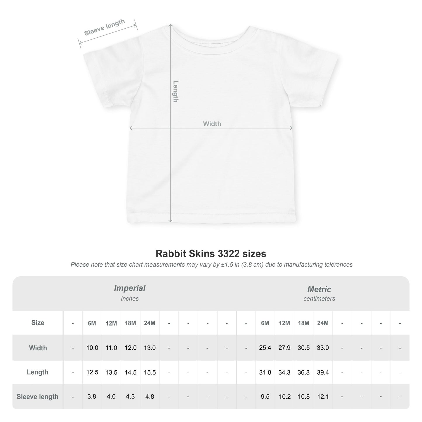Daughter Complaints, Contact the Manufacturer Infant Fine Jersey Tee