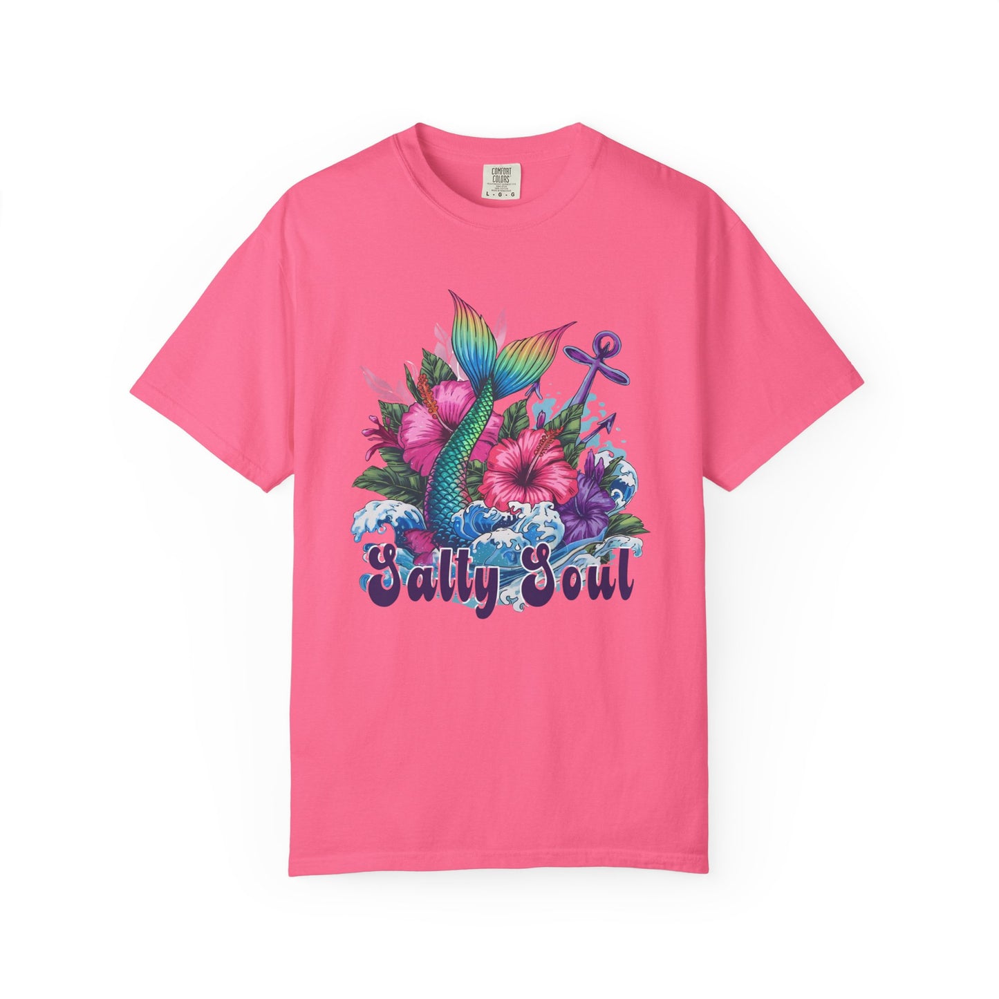 Salty Soul Mermaid Tail T-shirt