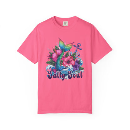 Salty Soul Mermaid Tail T-shirt