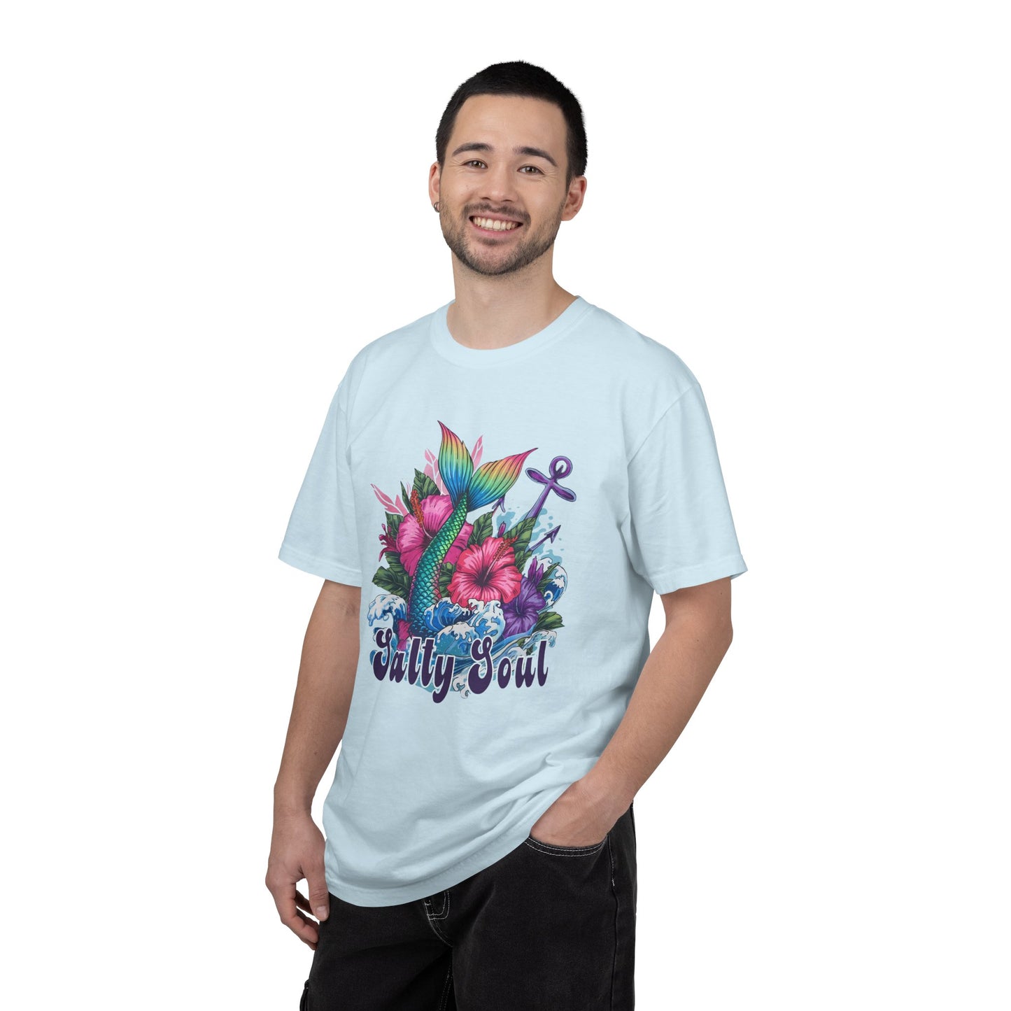 Salty Soul Mermaid Tail T-shirt