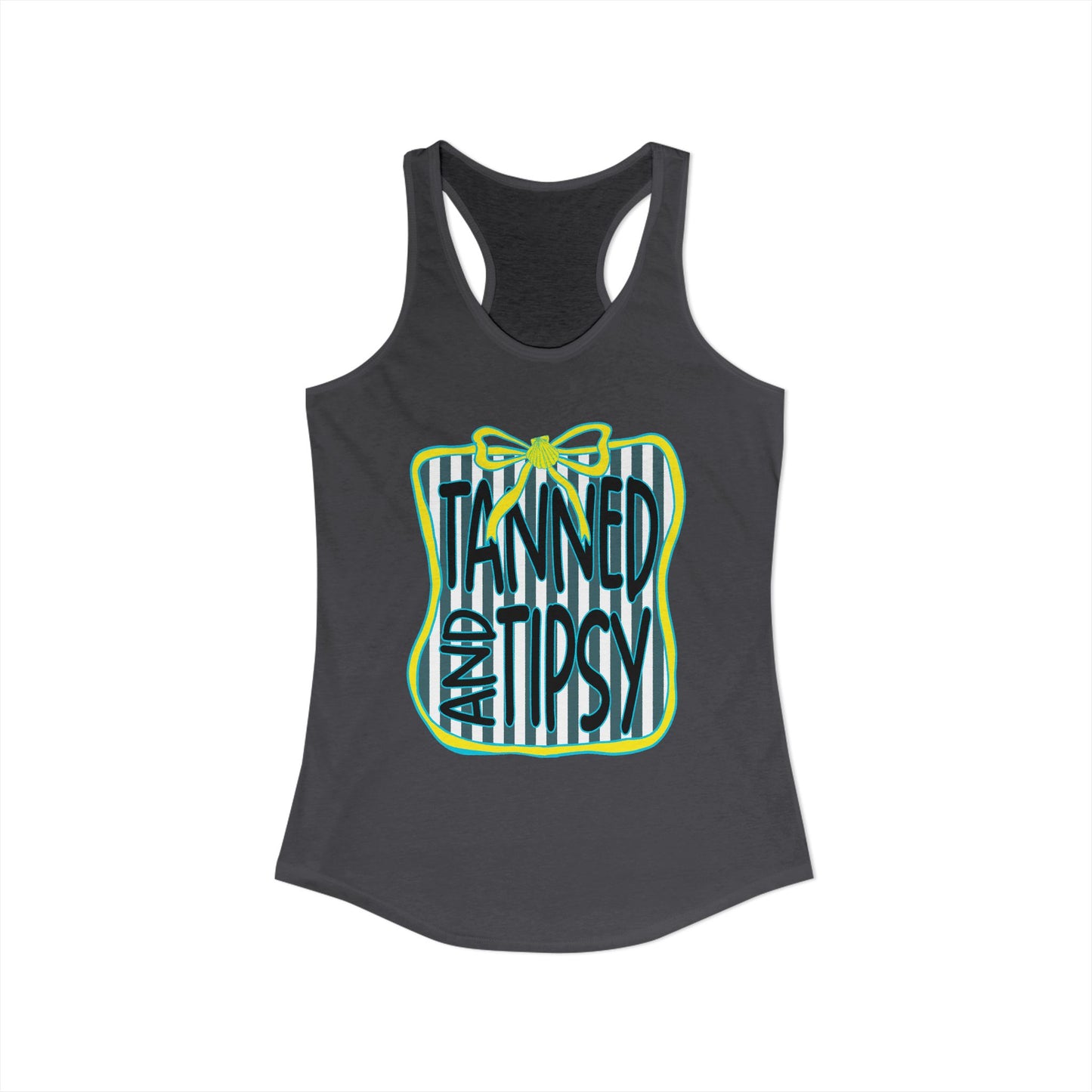 Tanned & Tipsy Racerback Tank