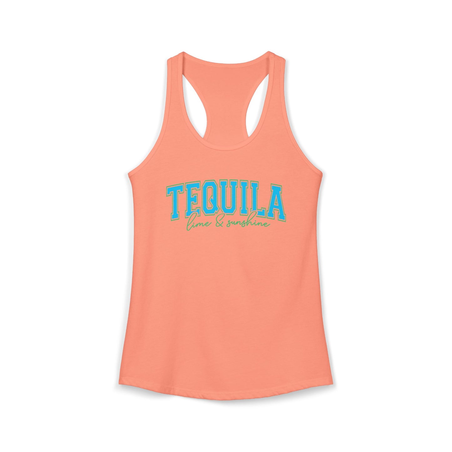 Tequila & lime Racerback Tank