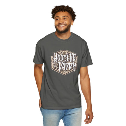 Hoochie Daddy Graphic T-Shirt — Leopard Patch Streetwear Tee