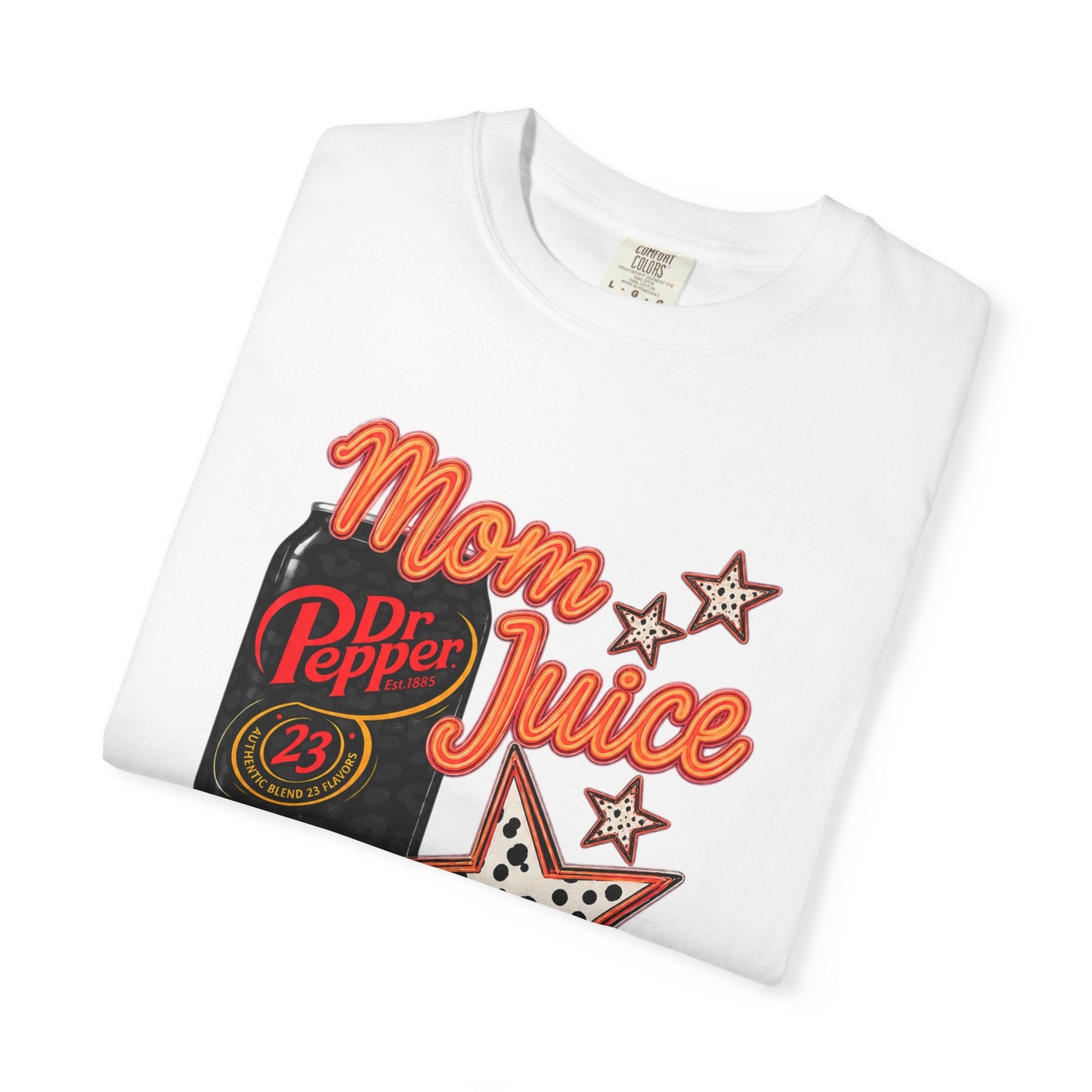 Mom Juice T-Shirt — Retro Dr Pepper Can Graphic Tee