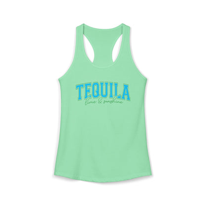 Tequila & lime Racerback Tank