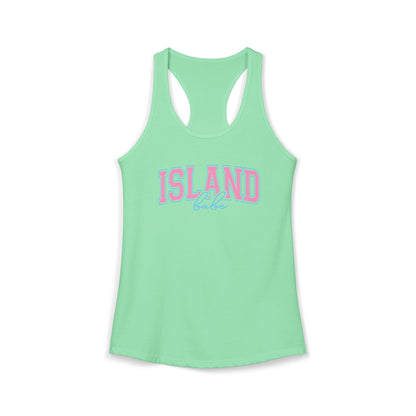 Island babe Racerback Tank