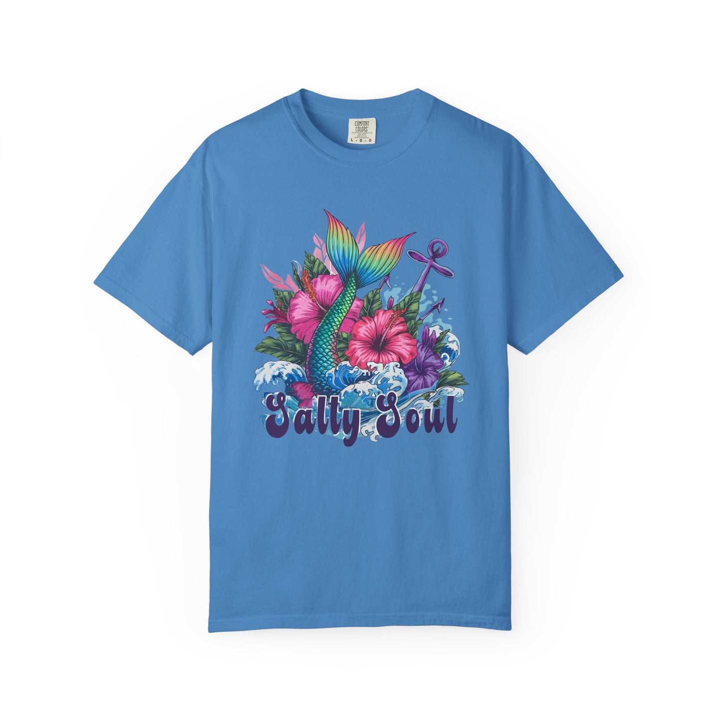 Salty Soul Mermaid Tail T-shirt