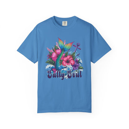 Salty Soul Mermaid Tail T-shirt