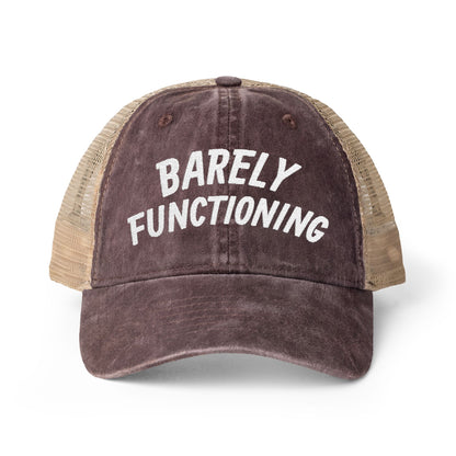 Women's Washed Mesh-Back Cap