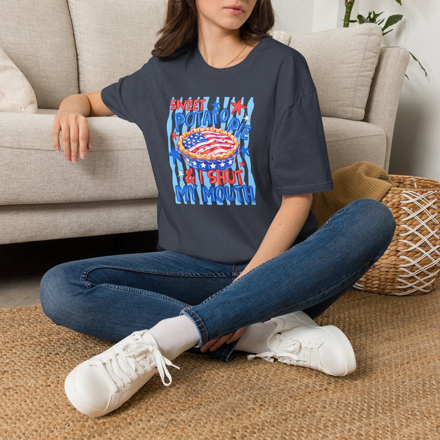 T-Shirt — 'Sweet Potato Pie' Patriotic Graphic Tee