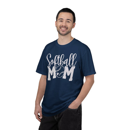 Softball Mom T-Shirt — Softball Mom Graphic Tee for Baseball/Softball Parents