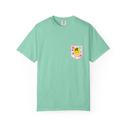 Social Moms Club T-Shirt — Colorful Retro Pocket Graphic Tee