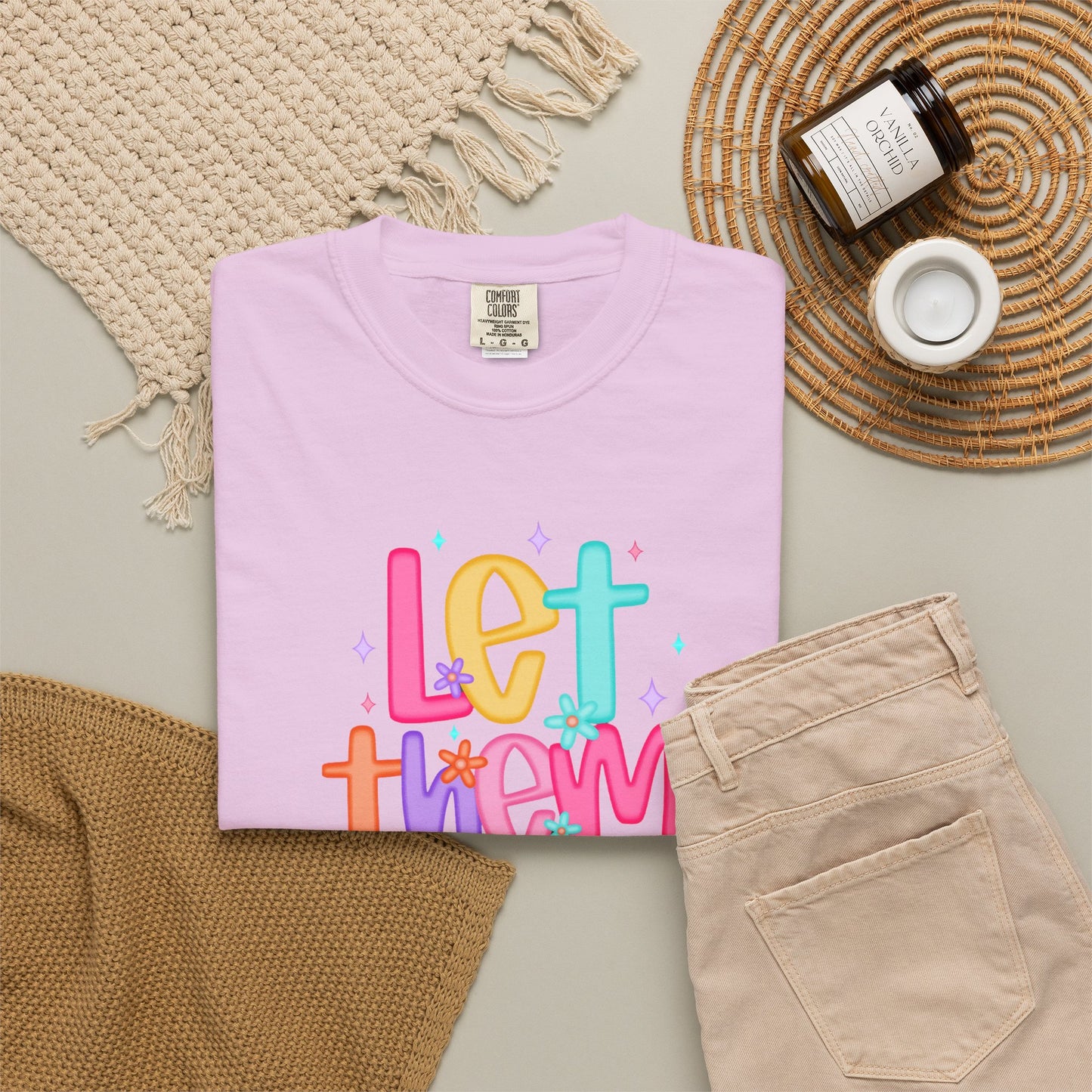 Let Them T-Shirt — Colorful Positive Kids & Pride Tee
