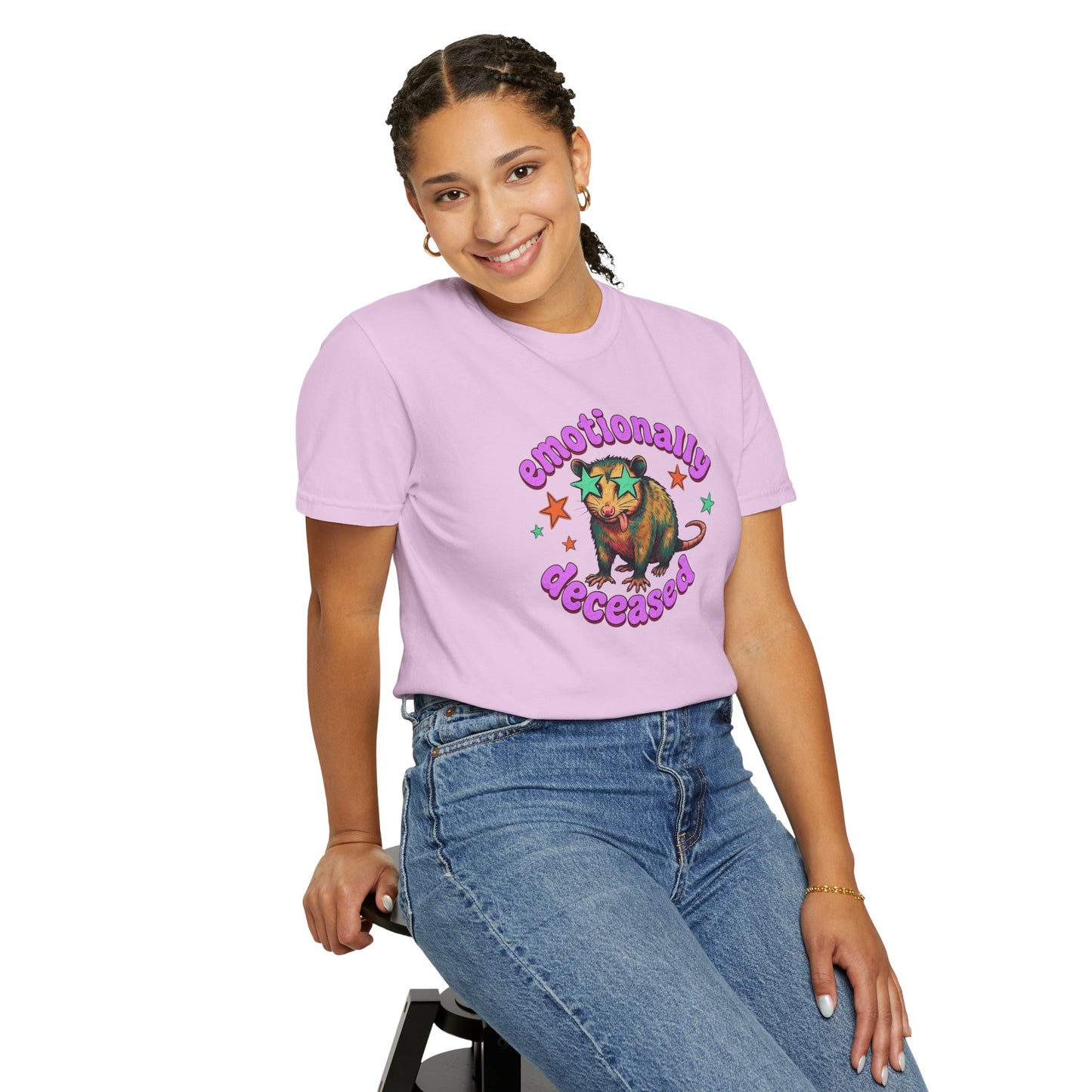 Emotionally Deceased T-Shirt — Vintage Cat Graphic Tee