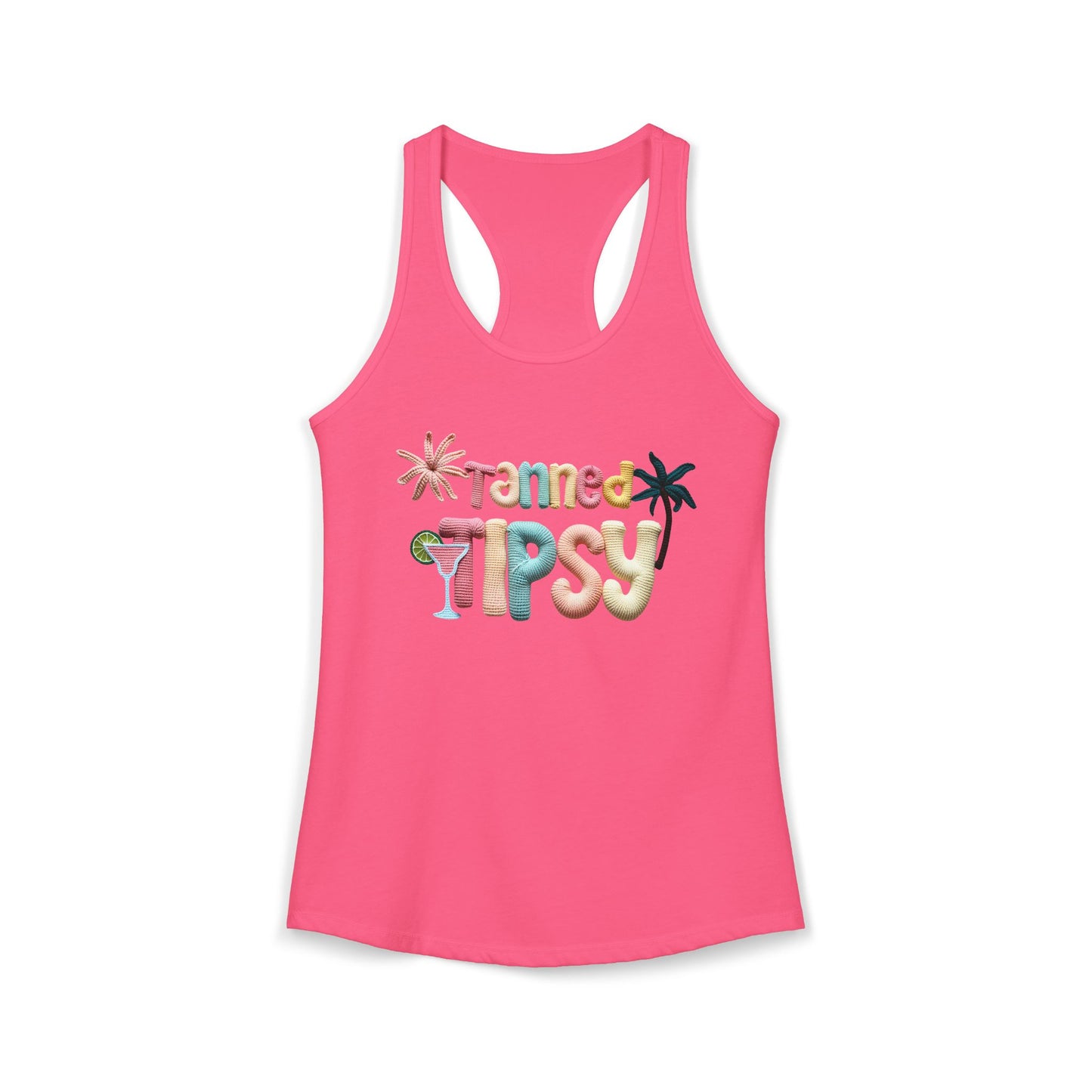 Tanned & Tipsy yarn Racerback Tank