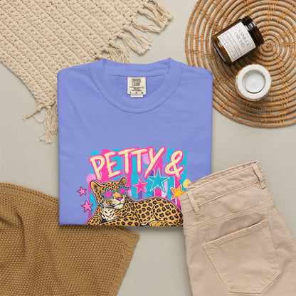 Petty & Predatory Leopard Graphic T-Shirt