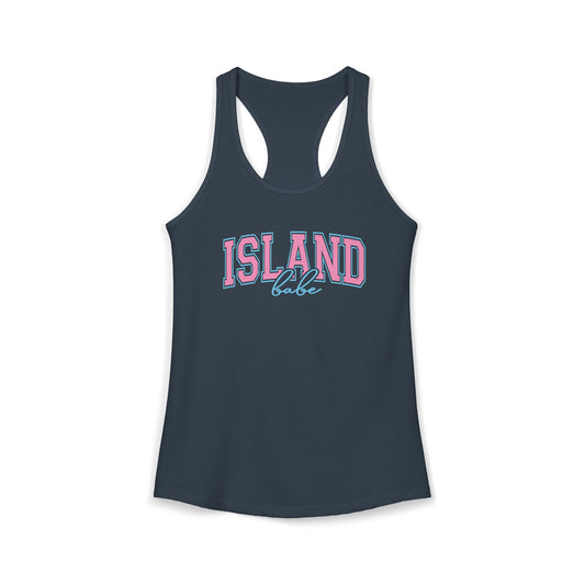 Island babe Racerback Tank
