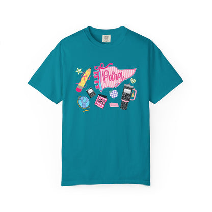 Retro 'Para' Collage T-Shirt — 90s Aesthetic Phone & Makeup Graphic Tee
