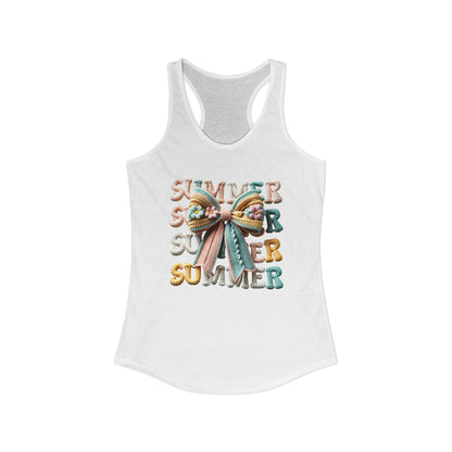 Summer yard bow Racerback Tank