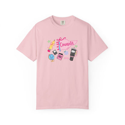 Retro Teen Essentials Graphic T-Shirt — 'Cassette' Collage Design