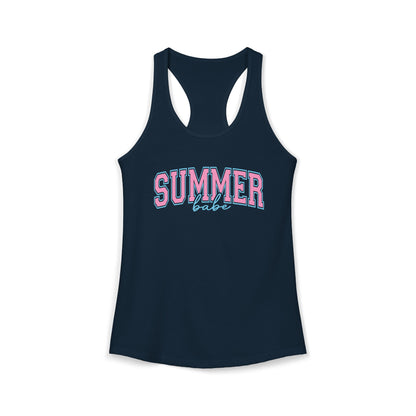 Summer babe Racerback Tank