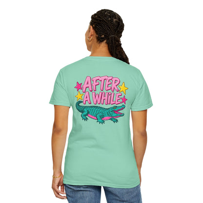 Later Gator Graphic T-Shirt — Retro Cartoon Alligator Tee