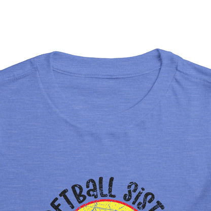 Toddler Tee — "Softball Sister I'm Just Here for the Snacks" Cute Sports Shirt