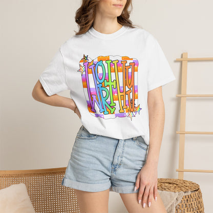 “WORTHY' Graphic T-Shirt — Positive Message Tee