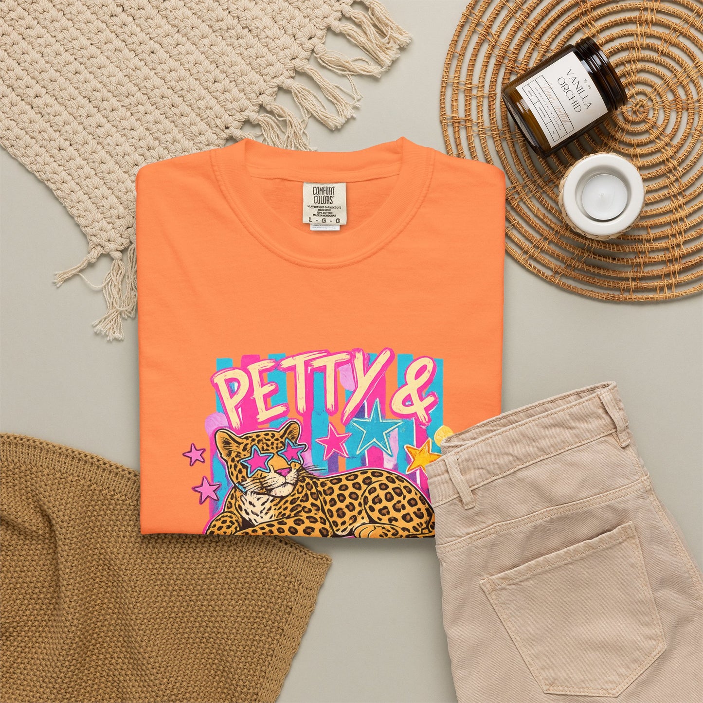 Petty & Predatory Leopard Graphic T-Shirt