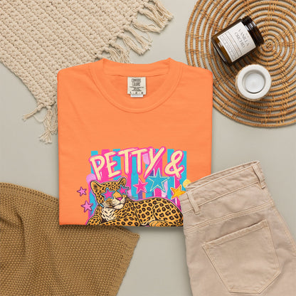 Petty & Predatory Leopard Graphic T-Shirt