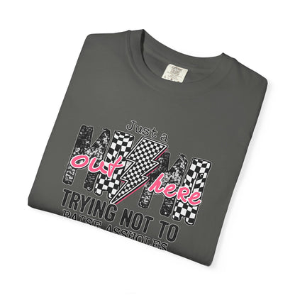 Mom Trying Not To Raise Assholes T-Shirt