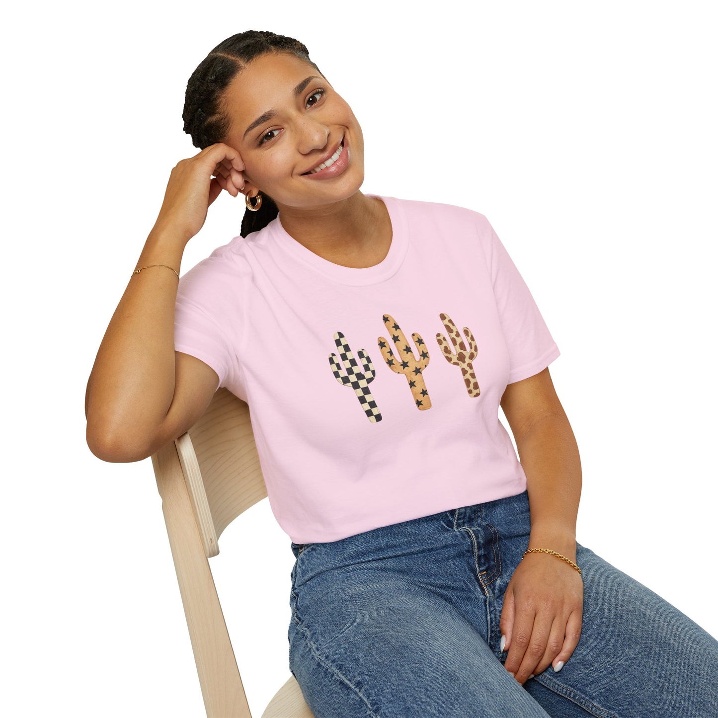 Leopard Print Cactus T-Shirt