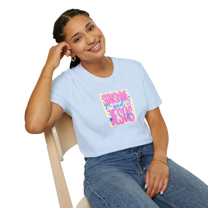 Sunshine and Jesus T‑Shirt — Bright Christian Faith Graphic Tee