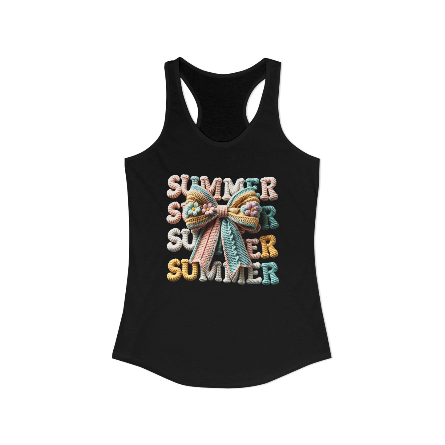Summer yard bow Racerback Tank
