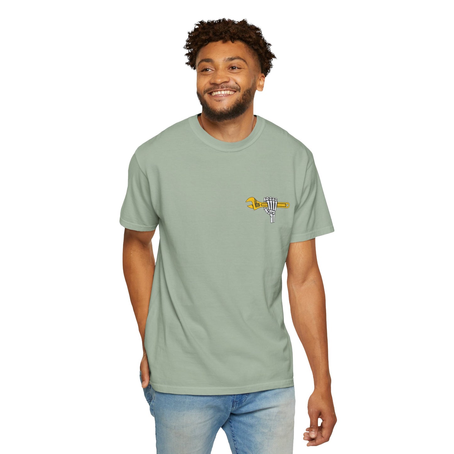 Mechanic T-Shirt — "I Can Fix a Lot of Things (But I Can't Fix Stupid)" Graphic Tee