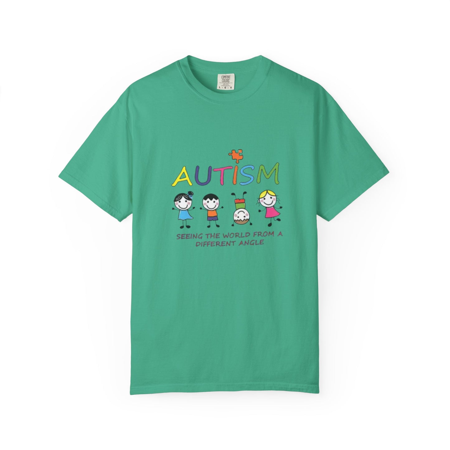 Autism, Seeing the World From a Different Angle T-shirt