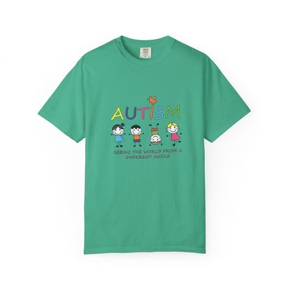 Autism, Seeing the World From a Different Angle T-shirt