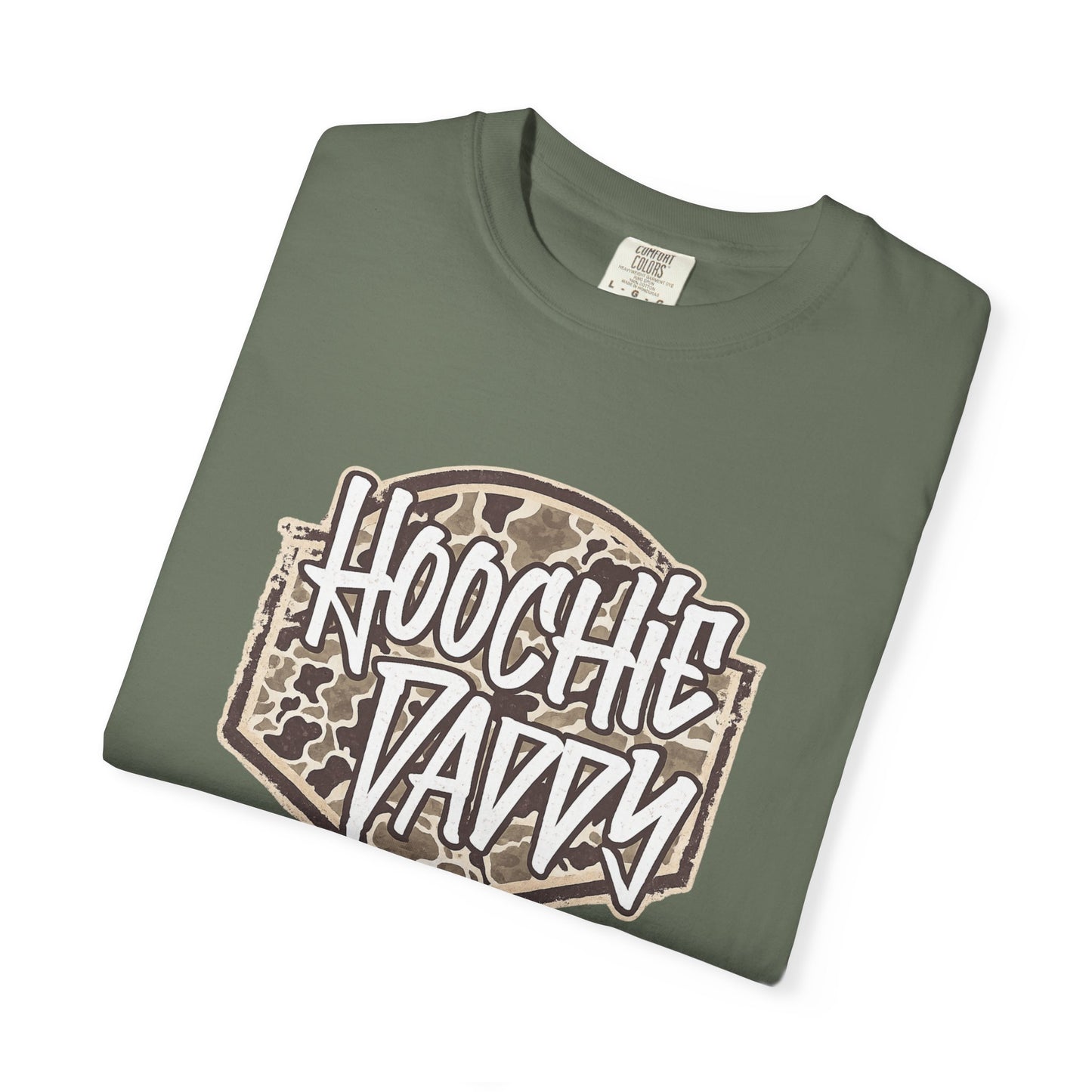 Hoochie Daddy Graphic T-Shirt — Leopard Patch Streetwear Tee