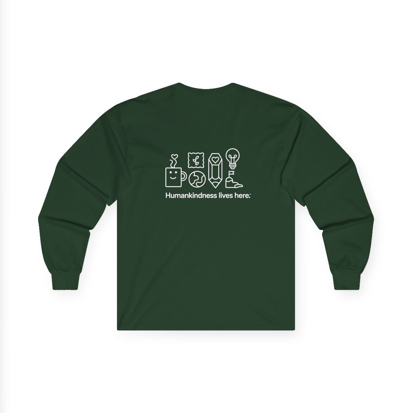 HumanKindness Lives Here Long Sleeve Tee