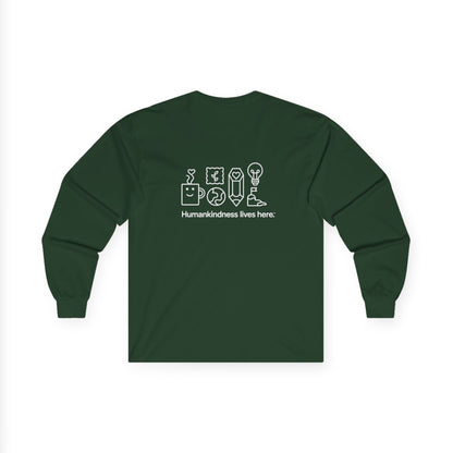 HumanKindness Lives Here Long Sleeve Tee