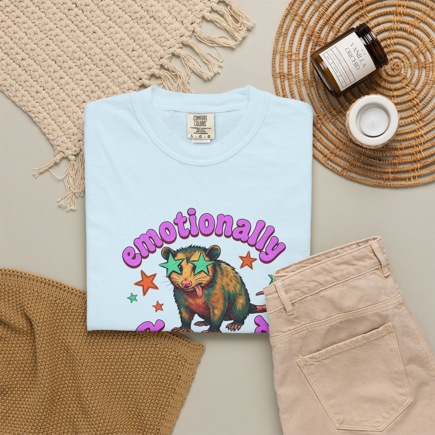 Emotionally Deceased T-Shirt — Vintage Cat Graphic Tee