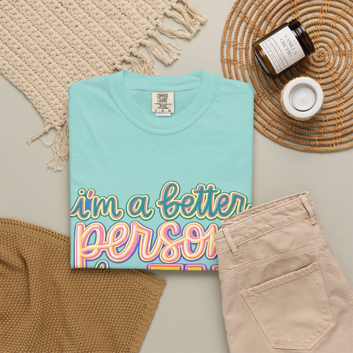 I'm a Better Person When I'm Tan T-Shirt
