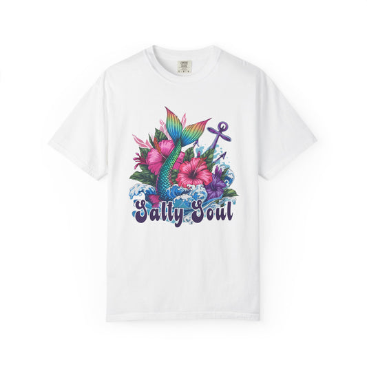 Salty Soul Mermaid Tail T-shirt