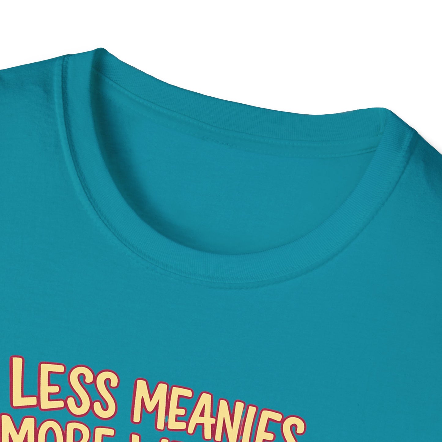Less Meanies More Weenies T‑Shirt — Funny Hot Dog Pool Graphic Tee