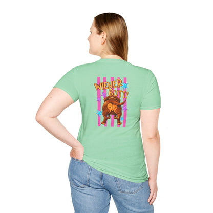 Dachshund “Guess What? Wiener Butt!” T-Shirt