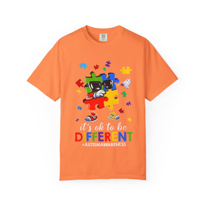 It's Okay To Be Different Autism Awareness T-shirt